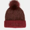 GORRO PUNTO ANEKKE BURDEOS