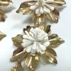 PENDIENTES LARGOS TRIPLE FLOR - Imagen 2