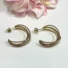 PENDIENTES ARO ALBA ACERO - Imagen 2