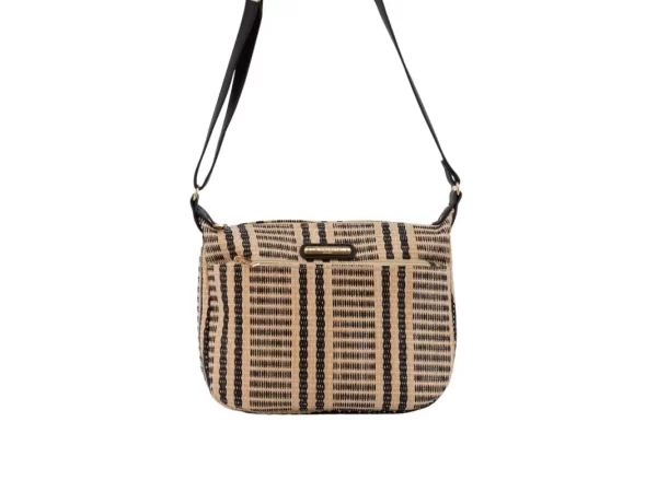 BANDOLERA RAFIA SIMOSASTRE NEGRO