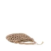 BOLSO DE MANO DE CUERDA SIMOSASTRE BEIGE - Imagen 3