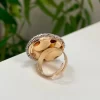 ANILLO GLAM BLANCO - Imagen 2