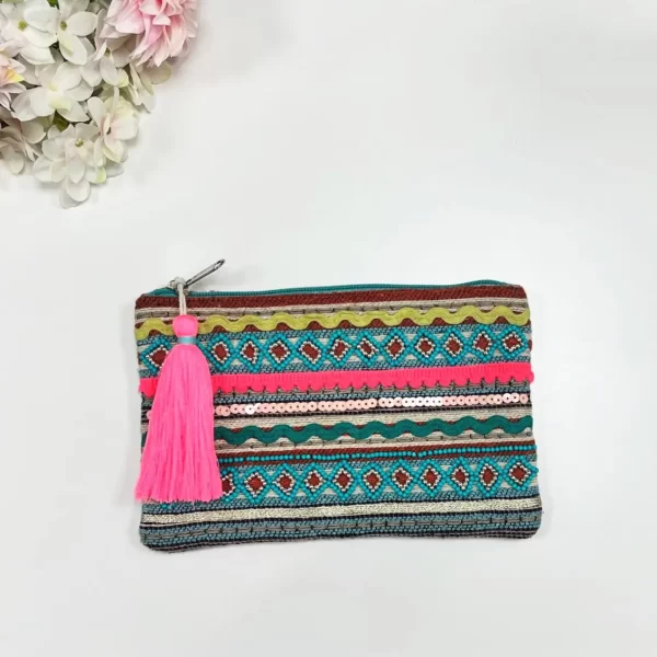 MONEDERO TULUM MULTICOLOR