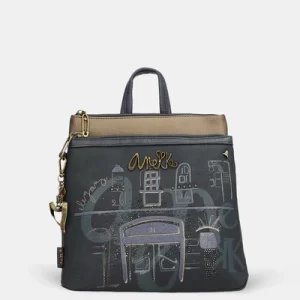 MOCHILA MEDIANA TRES COMPARTIMENTOS ANEKKE