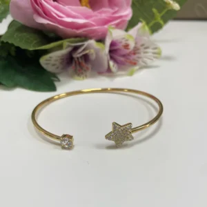 BRAZALETE ESTRELLA DORADO