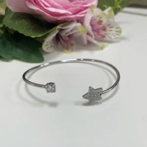 BRAZALETE ESTRELLA PLATA