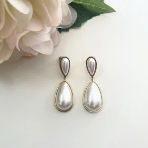 PENDIENTES GOTA PERLA AURORA