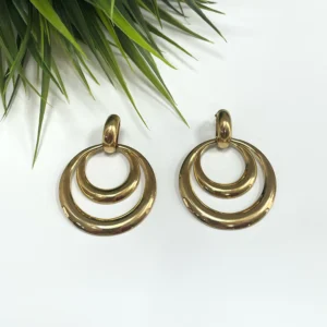 PENDIENTES ORBIT DORADOS