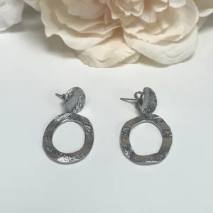 PENDIENTES LIA PLATEADOS